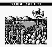une photo d'Ã©cran de Castlevania 2 - Belmont s Revenge sur Nintendo Game Boy